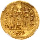 Phocas. Gold Solidus (4.46 g), AD 602-610 - 2