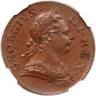 Great Britain. Half Penny, 1771 NGC MS62 BR