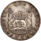 Bolivia. 8 Reales, 1770-JR (Potosi) NGC VF25