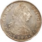 Bolivia. 8 Reales, 1774-JR (Potosi) NGC MS63