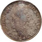 Bolivia. 8 Reales, 1824-PJ (Potosi) NGC AU55