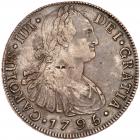 Guatemala. 8 Reales, 1795/4-NG M NGC VF35