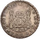 Mexico. 8 Reales, 1754-Mo MF NGC EF45