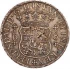 Peru. 8 Reales, 1754-JD (Lima) EF - 2