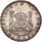 Peru. 8 Reales, 1758-JM (Lima) NGC EF