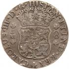 Peru. 8 Reales, 1763/2-JM (Lima) PCGS F15 - 2