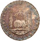 Peru. 8 Reales, 1763-JM (lima) NGC VF