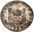 Peru. 8 Reales, 1770-JM (Lima) NGC About Unc