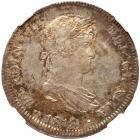 Peru. 4 Reales, 1818-JP (Lima) NGC EF45