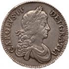 Great Britain. Crown, 1671 NGC EF45