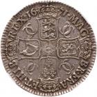 Great Britain. Crown, 1671 NGC EF45 - 2