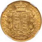 Great Britain. Sovereign, 1845 NGC AU58 - 2