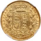 Great Britain. Sovereign, 1849 NGC AU58 - 2