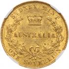 Australia. Sovereign, 1864 (Sydney) NGC MS60 - 2