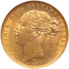 Australia. Sovereign, 1879-M NGC MS61