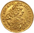 German States: Hamburg. Ducat, 1710-IR Unc