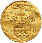 Italian States: Mirandola. Zecchino, ND NGC AU55 - 2