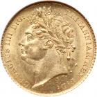 Great Britain. Half Sovereign, 1825 NGC MS64