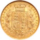 Great Britain. Sovereign, 1855 NGC MS63 - 2