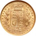 Great Britain. Sovereign, 1863 NGC MS62 - 2