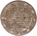 German States: Zellerfeld. Medallic 2 Taler, ND (1680) NGC AU55 - 2