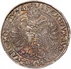 Austria. Taler, 1574-KB (Kremnitz) NGC AU55 - 2