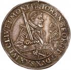 German States: Saxony. Taler, 1628-HI NGC AU55