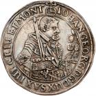 German States: Saxony. Taler, 1639-SD NGC EF45