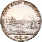 German States: Frankfurt am Main. 2 Taler, 1841 NGC MS62