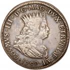 Italian States: Tuscany. Tollero, 1700 NGC EF45