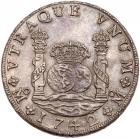 Mexico. 8 Reales, 1742-Mo MF NGC About Unc