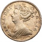 Great Britain. Halfcrown, 1708 NGC AU55