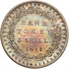 Great Britain. Three Shillings Bank Token, 1811 NGC MS64 - 2