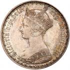 Great Britain. Gothic Florin, 1852 NGC MS65