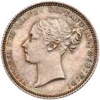 Great Britain. Sixpence, 1871 NGC MS64