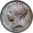 Great Britain. Penny, 1841 NGC AU58 BR