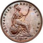 Great Britain. Penny, 1841 NGC AU58 BR - 2