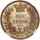 Great Britain. Sixpence, 1852 NGC MS66 - 2