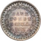 Great Britain. Three Shillings Bank Token, 1811 NGC MS65 - 2