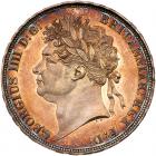 Great Britain. Crown, 1822 NGC MS63