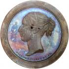 Great Britain. Copper Pattern Penny or 5 Cents, 1846 NGC PF64 BR