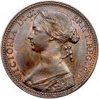 Great Britain. Bronze Penny, 1860 NGC MS62 BR