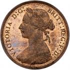 Great Britain. Halfpenny, 1887 NGC MS64 RB