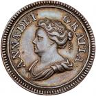 Great Britain. Pattern Farthing, 1713 NGC MS62