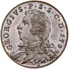 Great Britain. Pattern Sixpence, 1799 NGC MS65 BR