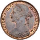 Great Britain. Penny, 1882-H NGC MS63 BR