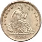 1840 Liberty Seated H10C. No Drapery PCGS MS65