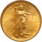 1914-S $20 St. Gaudens NGC MS65