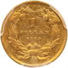 1860-D $1 Gold Indian PCGS AU58 - 2