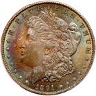 1891 Morgan $1 PCGS MS65